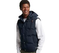Superdry Doudoune sans manches à capuche Everst – Bleu – Taille M