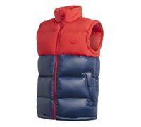 Doudoune sans manches ADIDAS ORIGINALS DOWN BLOCKED REGEN VEST - Rouge/Bleu - Homme - Sports ADIDAS L