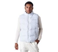 Doudoune sans manches all over monogramme Project X Paris Bleu XL