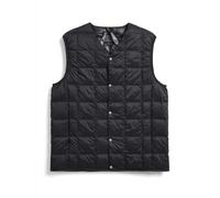 Doudoune sans manches avec col V Taion Corduroy Noir XL