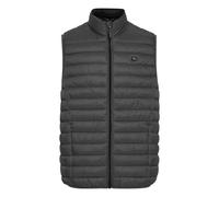 BLEND Gilet 'Romsey' gris argenté / noir, Taille M