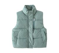 Doudoune sans Manches Blouson Enfant Garcon Hiver, Gilet pour GarçOn 2-6 Ans Automne Et Hiver LéGer Doux Et Confortable Fermeture à GlissièRe Coupe-Vent DéContracté pour Le Quotidien ExtéRieur