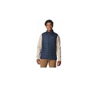 COLUMBIA Gilet de sport 'Powder Lite II' bleu marine / blanc, Taille M