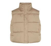 Doudoune Sans Manches Courte Col Cheminée Femme Pieces