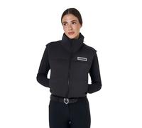 Doudoune sans manches cropped femme Equestro Noir XS