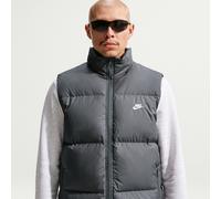 Doudoune sans manches en duvet Therma-FIT Nike Club pour homme Iron Grey/Blanc L