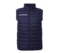 Givova Doudoune sans manches Spagna – Bleu – 10-12 ans Garçon