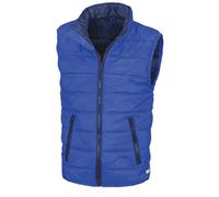 Doudoune Sans Manches Enfant - R234j/Y - Bleu Roi Et Bleu Marine