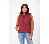 Doudoune sans manches femme - Kaporal Arma - Rouge - Fermeture zippée - Capuche dissimulée XS