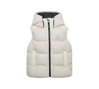Superdry - Borg Baffle Gilet - Doudoune sans manches femme Chalk White - UK 10 - S
