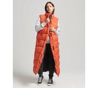 Superdry Code Sl Touchline Padded Nh Jacket Orange XS Femme