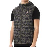 Doudoune sans manches Gris/Vert Homme Jott Pat Camo S