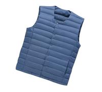 Doudoune sans Manches Homme Gilet Matelassé sans Manche Homme Veste Doudoune sans Manche Homme Gilet Duvet Doudoune Gilet Homme Hiver Gilet Matelassé sans Manche Blouson sans Manches Homme Bleu 3XL