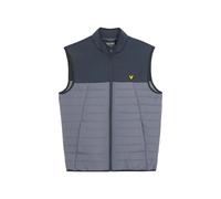 Doudoune sans manches hybride en polaire Lyle & Scott Noir XL