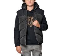 Doudoune sans manches - KAPORAL - MEX - Noir - Capuche - Fermeture zippée 12 ans