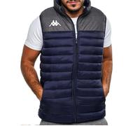 Doudoune sans manches - KAPPA - Dattilo - Bleu - Homme - Coupe ajustée L