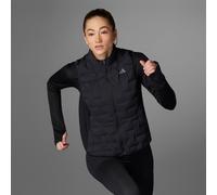 Doudoune sans manches matelassée de running Adizero Black 2XS