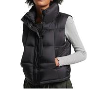 Doudoune sans manches Noire Femme Superdry Code XL