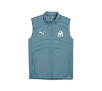 Doudoune sans manches OM 2024/25 Bleu M Unisex