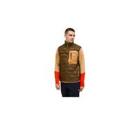 Doudoune sans manches peak performance helium utility down beige homme