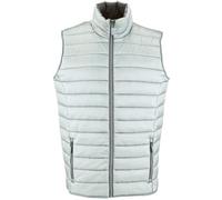 Doudoune sans manches - SOL'S - 01436 - Gris argent métal - 100% nylon - 2 poches zippées XXXL