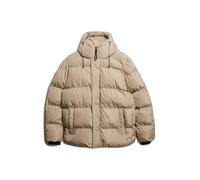 Superdry 5 Baffle Sports Padded Jacket Beige S Homme