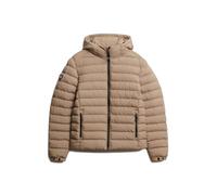 Superdry - Hooded Fuji Padded Jacket - Doudoune homme Winter Twig Beige - S