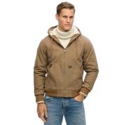 Superdry COAT VINTAGE WORKWEAR HOODED BOMBER Denim Co Tobacco XXL Homme, Denim Co Tobacco, XXL