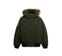 Doudoune Superdry Bomber à fourrure synthétique Everest Vert L