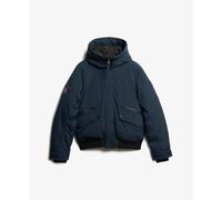 Superdry City Padded Bomber Jacket Bleu L Homme