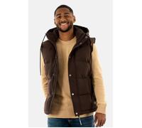 Doudoune Superdry Everest Hooded 04O - Marron - Homme - 100% Polyester - Fermeture Éclair S