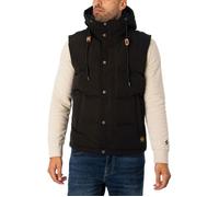 Doudoune SUPERDRY Everest Hooded 12A - Homme - Noir - Fermeture éclair M