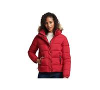 Doudoune Superdry Femme Classic winter Rouge Synthétique XS