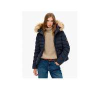 Superdry Doudoune à capuche femme Fuji Bleu XL