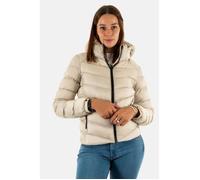 Doudoune Superdry Hooded Fuji Padded 8PV Pelican Beige - Femme XS