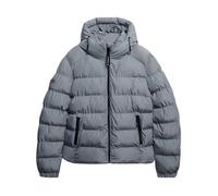 Doudoune Superdry Hooded Sports Puffer Jacket - Denim délavé M