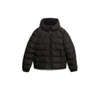 Superdry Doudoune de sport à capuche Homme Noir XL