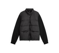 Doudoune zippé hybride à col montant Lyle & Scott Noir M