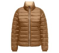 Doudoune Zippée Col Montant À Longues Manches Femme Only