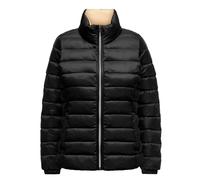 Doudoune Zippée Col Montant À Longues Manches Femme Only