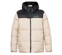 Doudounes Columbia Puffect Hooded Jacket 271 Ancient Fossil - Homme - Beige - Fermeture éclair XL