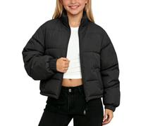 Doudounes d'hiver pour filles de 2 à 15 ans, vestes rembourrées courtes tendance