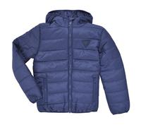 Doudounes enfants garcons Guess HOODED LS PADDED PUFFER W ZIP Bleu 12 ans