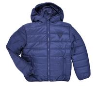 Doudounes enfants filles Guess HOODED LS PADDED PUFFER W ZIP Bleu 5 ans