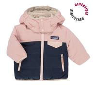 Doudounes enfants filles Patagonia BABY REVERSIBLE TRIBBLES HOODY Beige 5 ans