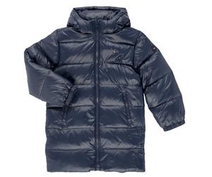 Doudounes enfants filles Tommy Hilfiger ESSENTIAL LONG DOWN JACKET Bleu 14 ans