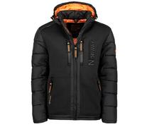 Doudounes enfants garcons Geographical Norway BEACHWOOD Noir 10 ans