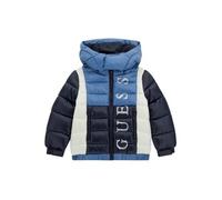 Doudounes enfants filles Guess HOODED PADDED JACKET Bleu 4 ans