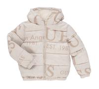 Doudounes enfants garcons Guess OVERSIZE HOODED LS PUFFER Beige 10 ans