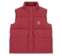 Doudounes enfants garcons Timberland DOUDOUNE SANS MANCHES T60283/95A Rouge 8 ans